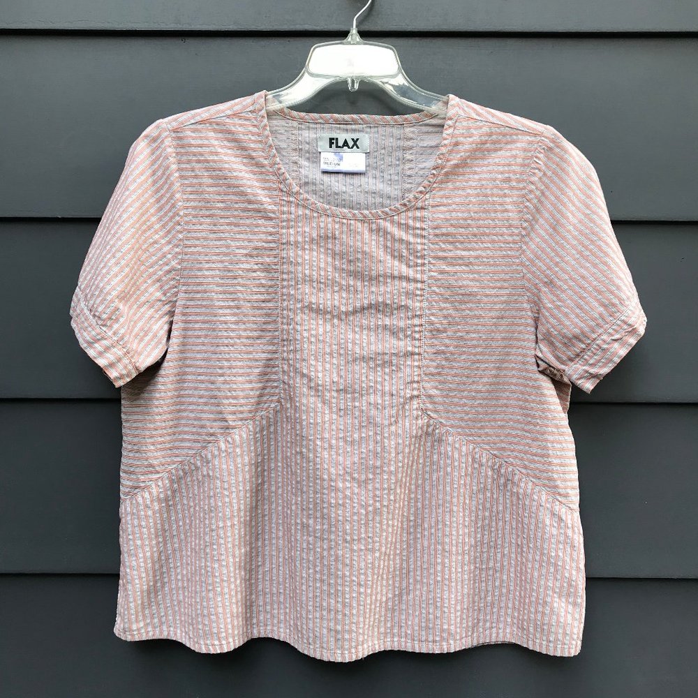FLAX Short Sleeved Top
